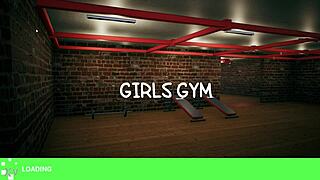 let's hit the girls gym for some steamy workout fun