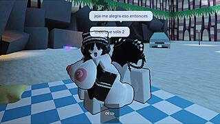 Big Ass Liz Creampied Doggystyle on Nudist Beach!