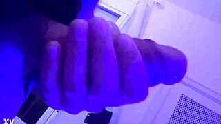 wanna see my huge cock erupt massive cum jets in solo handjob training?