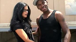 india summer milf rides big black cock passionately deep