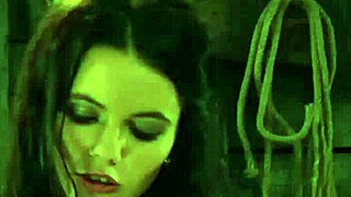 Lesbian slaves lick pussies as madame fingers to orgasm