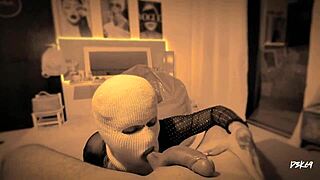 deepthroat gagging blowjob huge cock massive cumshot pov