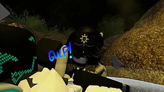 Shark's Rough Furry Creampie Turns Bath into Wild Sex Frenzy!