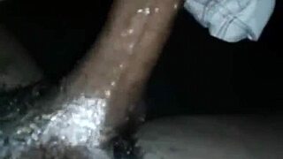 big black cock pounds her twice in homemade quickie