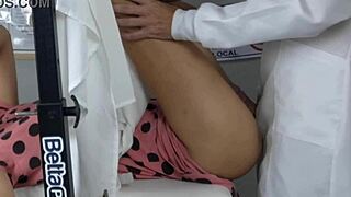 two horny moms visit gyno first time lets him rip clothes finger fuck their wet pussies