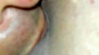 she sucks his cock all the way deep?