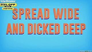 Luna Star spreads wide gagging deepthroated poolside interracial cumshot facial