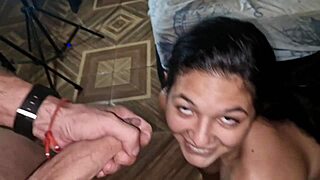 Homemade facials compilation on cute Latina faces