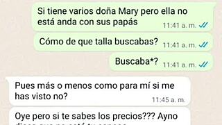 Doña Mary gets wildly horny owing him her turn in amateur Latina web chat frenzy