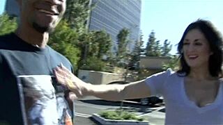 FUCKING BRUNETTE MILF MOM!! deepthroat DOGGYSTYLE with BIG TITS!