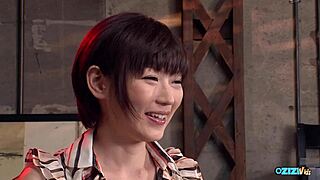 a slim asian teen takes teasing screwing from old guys in group