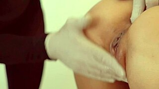 pretty japanese babe bent over for cute ass doggystyle