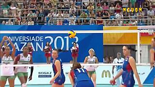 i can't stop staring at these hot brazilian under-20 volleyball babes they're so fit and sexy from usa voyeur view