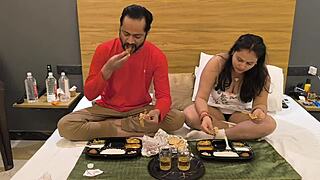 Stepdaughter Sucks Stepdad's Monster Cock Then Rides It Wild!