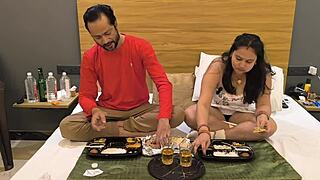 Stepdaughter Sucks Stepdad's Monster Cock Then Rides It Wild!