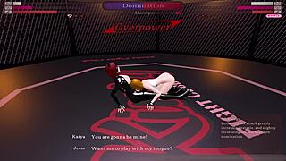 Ready for our kinky futanari sex fight match with rough riding?