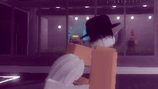 Fucked Stranger Hard Cowgirl Cumshot In Roblox!