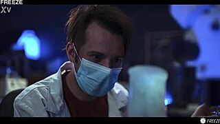 Mad Scientist Freezes 18yo Matty Mila For Squirt Fuck!