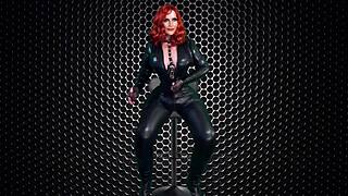 granny carmen in gloves bends over for metal hardcore doggystyle fuck