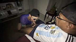 brazil and argentina tease each other hot and heavy