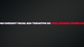 Sexy 18+ Teen In White Lipstick Takes Rough Sloppy Deepthroat Facefuck To Epic Cumshot Facial!