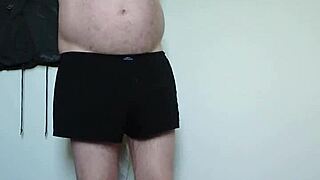 carmen nylonjunge wraps body in sheer nylons teasing