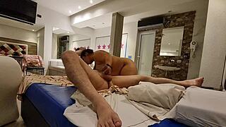 Madre Soltera Argentina Grabs First Bareback Vid On Halloween Night