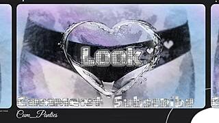 step sis helps bro cum quick in her pussy thru panties 😈💦