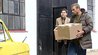 want jenny babie and stacey saran to double blowjob him after hard screw?