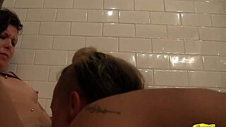 Spicy Lesbians Tina Horn Andre Shakti Fist Passionately With Toys