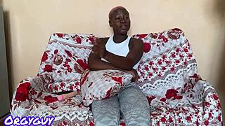 juicy black milf's shaved ass and pussy lubed homemade tease