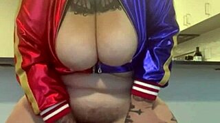 BBW Pounds Huge Dildo Deep In Her Fat Ass And Big Tits Bounce Wild!