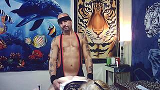 Behind scenes porn shoot hard pussy pound blowjob