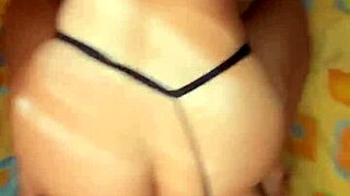 A shaky-handed skinny 18yo nerd arrives for her first blowjob casting interview