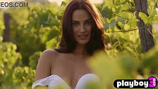 petite cute asian babe poses sexy in lingerie before brunette rips clothes bare