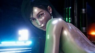 omg tifa craves gangbang cocks!