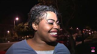 Chunky Black Babe's Big Ass Bounces in Doggy?