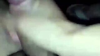 Housekeeper Catches Me Watching Porn! Joins for Creampie Handjob on Wife!