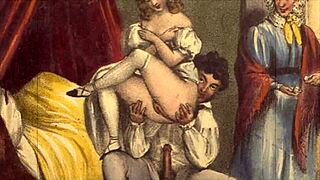 vintage hairy erotic art got me hot! 🔥🎨😏