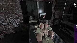 rough roblox sex with this total slut 😈🔥 she takes it hard!!