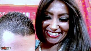 kevin white dives into raw hairy arab ivannah's passionate milf pussy ride