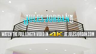 Check out stacked Latina Caitlin Bell's killer curves on JulesJordan!