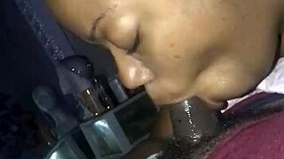 ever wonder how deep her throat goes on that sneaky cheat blowjob?