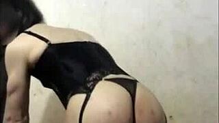 marica the masked ladyboy prostitute in lingerie