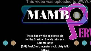 blonde brazilian princess lola morango stretched by huge cocks dap