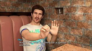 brunette big ass tempts in erotic leap of faith game play