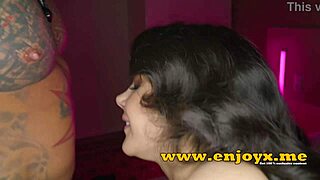 i'm lovin' this vixen in red stockings takin' brutal pussy poundin'...