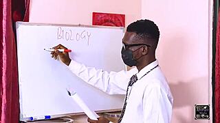 Intense Fuck with Private Biology Teacher in Tight Pussy