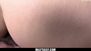 caught you thick milf carmen valentina stealing sneakers from footwear section bend over big ass now