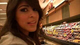 Latina milf mommy fucked doggystyle in lingerie heels gaping ass